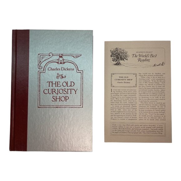 Charles Dickens The Old Curiosity Shop Readers Digest Hardcover Book 1988‎ - Picture 1 of 5